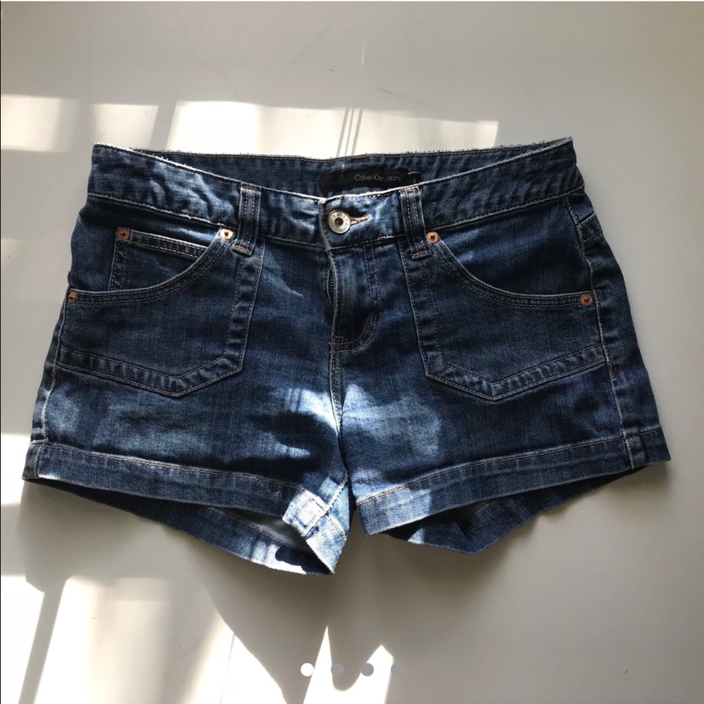 Calvin Klein denim shorts